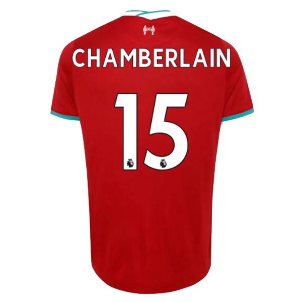 Maglia Liverpool NO.15 Chamberlain Prima 20/21 Rosso